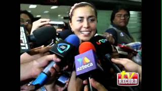 Aida Roman llega a México tras conquistar plata en Londres 2012 [upl. by Abdel543]