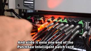 Patchsee Intelligent RJ45 Patch Cord Demo [upl. by Brower641]