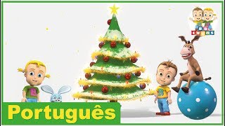 As Cores do Natal  Canções de Natal  Creche PréEscolar  BBtwins  Vídeos HD  Português [upl. by Winifred]