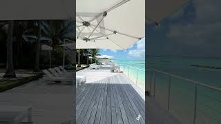 Deck Overlooking Grace Bay Beach [upl. by Ahsitan]