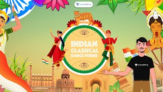 Dance Forms of India with States  Indian Art and Culture  8 Indian Classical Dance Forms [upl. by Willin]