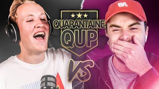 QUARANTAINE QUP vs PASKIE  SPEELRONDE 2 [upl. by Ahsinyt]