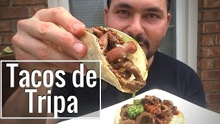 Tacos de tripa al carbón  La Capital [upl. by Omrellug979]