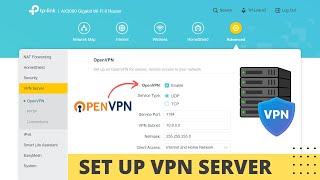 How to Set up OpenVPN Server on TPLink Router [upl. by Normandy]