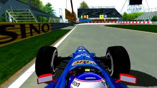 rFactor F1 1998 JTrulli in Montreal HD [upl. by Minta292]