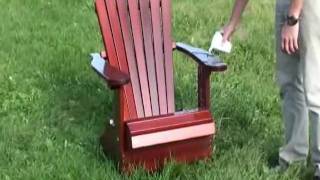 The Best Adirondack Chair Treatment Video [upl. by Solita]