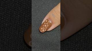 Floral nail art nailsart diynailsathome nails naildesigns nailart nailtutorial art diy [upl. by Jenilee925]