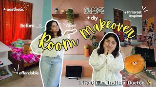 AESTHETIC ROOM MAKEOVER  TOUR 2024 🍃cute pinterest inspired ⋆𐙚₊˚simple affordable amp cozy🧸 [upl. by Nancy]