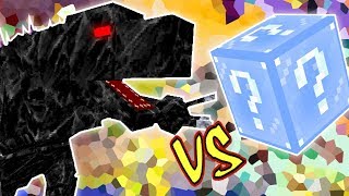 MOBZILLA VS LUCKY BLOCK FROZEN MINECRAFT LUCKY BLOCK CHALLENGE [upl. by Almeda]