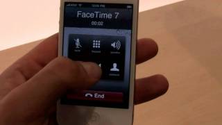 iPhone 4 FaceTime Hands On [upl. by Voletta751]