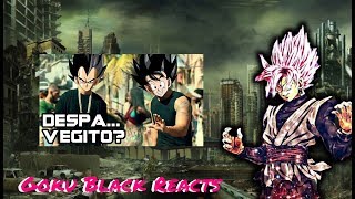 Rosé Goku Black Reacts to Despa VEGITO [upl. by Nakasuji]