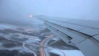 First 2012 morning flight from Oslo to Evenes with SAS B737800 FULL FLIGHT HD [upl. by Yerga]