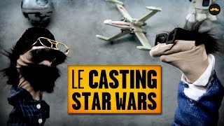 LHistoire racontée par des chaussettes  Le casting de Star Wars [upl. by Nitsug404]