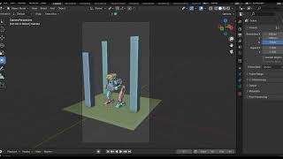 blender tutorial Tamil  How to adjust camera in blender Tamil  How to reside camera in blender [upl. by Savadove]