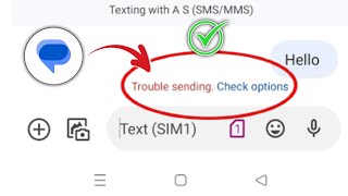 Trouble Sending Check Option Problem  Messages Trouble Sending Problem Message Not Sending Problem [upl. by Ramma]