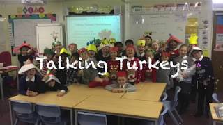 Dahl Class performs Talking Turkeys  Perryfields Junior School [upl. by Arayk]