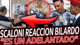 SCALONI REACCIONO A LA FOTO DE BILARDO [upl. by Anson]