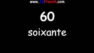 Learn Basic French  Numbers 50  60 [upl. by Cosenza]