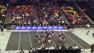 Waynesboro High School 3A at VHSL Cheer Champions 2023 [upl. by Bergeron290]