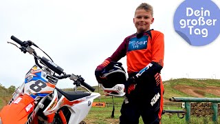 Julian fährt Motocross  Dein großer Tag [upl. by Magnuson185]