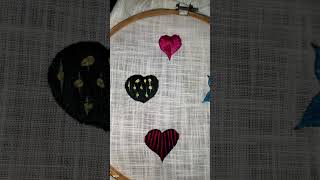 Heart symbol thread work threadwork heart symbol trending [upl. by Spalla]