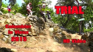 Championnat de France Trial Colombier le vieux 2015 [upl. by Llert]