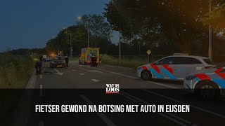 FIETSER GEWOND NA BOTSING MET AUTO IN EIJSDEN [upl. by Hanoy481]