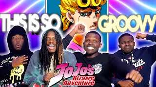 NON JOJO FANS React to JoJos Bizarre Adventure Golden Wind OST  Giornos Theme [upl. by Adiaros740]