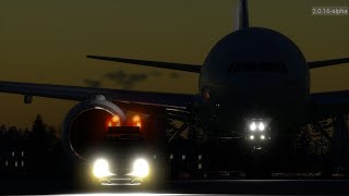 XPLANE 12 MOSCOW TO MINSK B777200ER RED WINGS AIRLINES [upl. by Ohce]