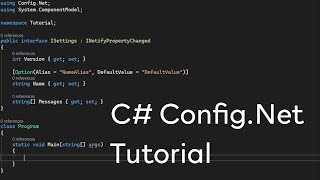 C  ConfigNet Tutorial create and read config files easily [upl. by Clothilde687]