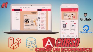 Curso ecommerce FULLSTACK con LARAVEL Y ANGULAR 01 [upl. by Vitkun938]