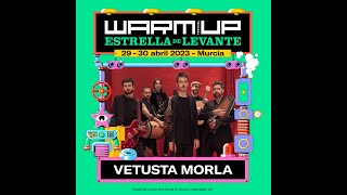 Vetusta Morla Directo 2023  Warm Up Festival Murcia  Gira Cable A Tierra [upl. by Inoj]