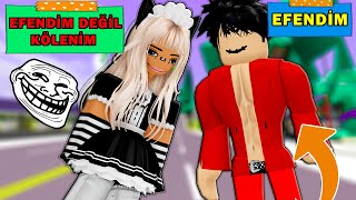 SLENDER ÇOCUĞUN KÖLESİ OLUP TROLLEDİM😂Roblox Brookhaven Rp [upl. by Saleme]