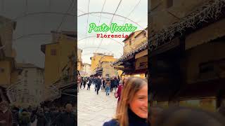 ⚡️🇮🇹 Ponte Vecchio en Florencia Italia [upl. by Irahk]