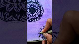 Mandala for beginners easy mandala work mandalaart trending artwork art viral shorts [upl. by Elma]