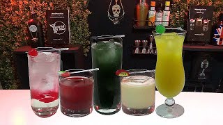 5 CÓCTELES CON VODKA FÁCILES 🍹 5 BEBIDAS DIFERENTES [upl. by Bellanca915]