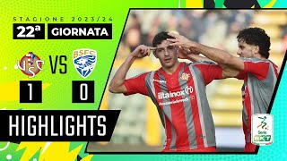 Cremonese vs Brescia 10  Decisivo il primo goal di Abrego  HIGHLIGHTS SERIE BKT 20232024 [upl. by Shelli]