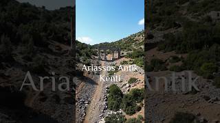 Ariassos Antik Kenti antalya travel antalyaturkey drone antikkent antiquecity [upl. by Emmye]