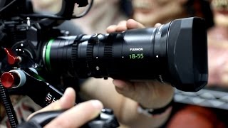 Tested Fujinons 1855mm Cinema Lens [upl. by Inilahs572]