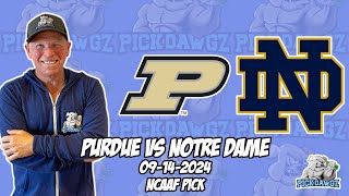 Purdue vs Notre Dame 91424 College Football Picks amp Predictions  Week 3 NCAAF Betting Tips [upl. by Oicnerual919]