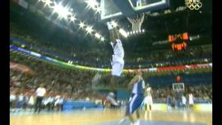 Dwayne Wade alleyoop to Kobe Bryant 2008 Olympics [upl. by Hackett]