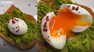 Salter  Meals Made Simple Air Fryer Poached Eggs  Easy tasty recipes [upl. by Ardnekal]