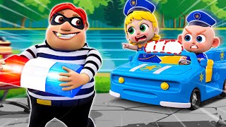 Super Police Patrol Team👮  Police Take Care Of Sick Baby and More Nursery Rhymes amp Kids Songs [upl. by Essy]