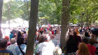 Nanticoke Indian pow wow Grand March 2013 [upl. by Konopka976]