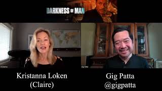 Kristanna Loken Interview for Darkness of Man [upl. by Animrelliug]