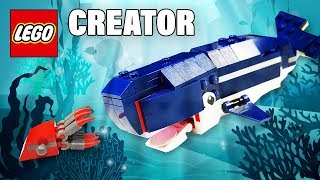 Whale Extra Building Instructions for 31088 Deep Sea Creatures [upl. by Anton986]