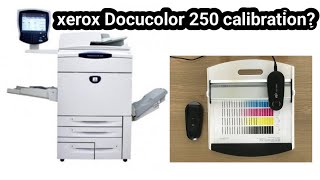 How To Calibration Xerox Docucolor 250 [upl. by Avis]