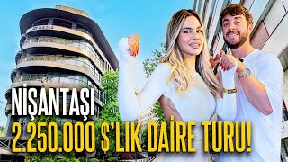 Türkiyenin En HOT🔥 Emlakçısı ile Nişantaşında Lüks Daire Turu [upl. by Worsham]