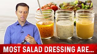 How To Find A Healthy Salad Dressing – Dr Berg [upl. by Sheaff]