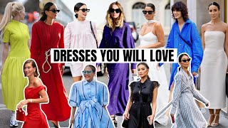 Dress Trends You Cant Ignore  MustHave 2024 Fashion Looks [upl. by Ellehciram732]